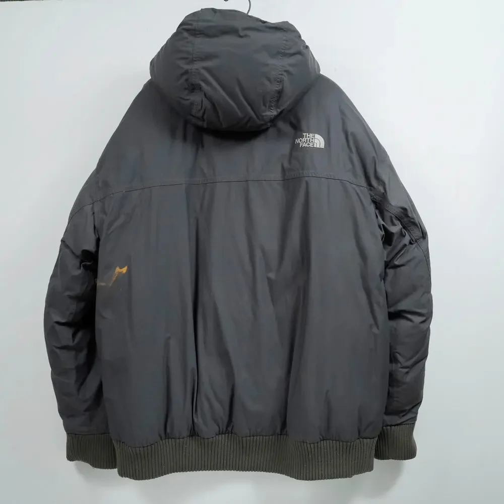 The North Face Gotham HyVent Goose Down Jacket Men's XXL Black Gray Hooded